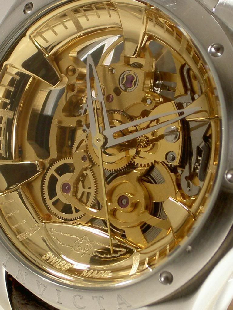 Invicta S1 Concept Skeleton Automatic 2284 Gold mini review- By Dragoon